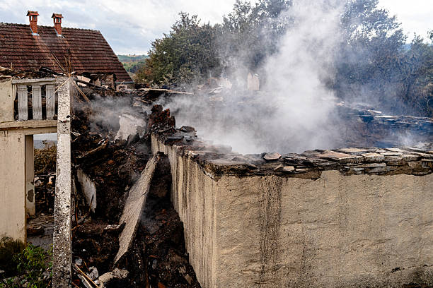 Professional Fire Damage Removal technician working in North Bend, WA